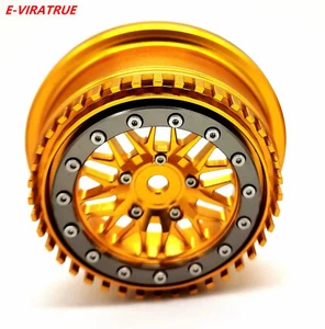 E-VIRATRUE 2.2/3.0''Alu Wheel For Losi RZR/Baja Rey/Hammer Rey/Rock Rey1/10 1pcs - Picture 1 of 21