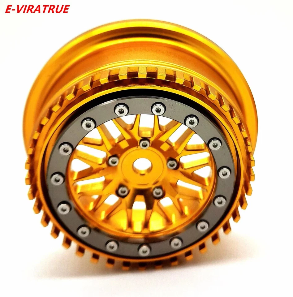 E-VIRATRUE 2.2/3.0''Aluminum Wheel For TRAXXAS Drag Slash 4x4 1/10 (1pcs) - Image 1 of 1