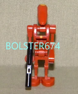 COMMANDER BATTLE DROID RED/BROWN Minifigure LOOSE Lego Star Wars 75019 - Picture 1 of 5