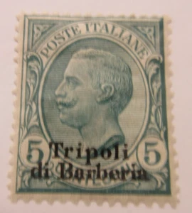 ITALY Offices Abroad AFRICA Tripoli, Scott: 4, MLH, Lot28, Cat $175 - Picture 1 of 1