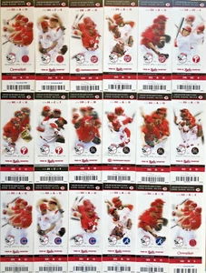 2012-2013-2014 Cincinnati Reds Season Ticket Stubs - Mint Condition! - Picture 1 of 7