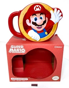 Super Mario Brothers MARIO MUG Officially Licensed Nintendo NEW in BOX Paladone - Picture 1 of 6