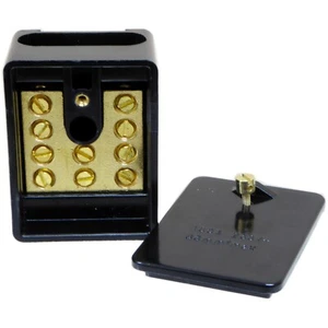 100 Amp Single Pole ISCO Type Connector Link 5 Way Junction Box Splitter Henley - Picture 1 of 8