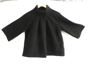 Sarah Spencer Strickjacke braun 3/4 Arm A-Linie kurz Lammwollmischung Gr. M - Bild 1 von 10