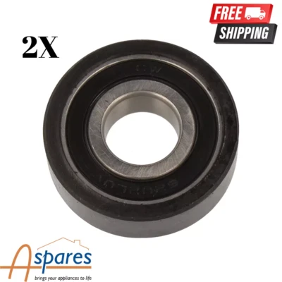 2 x Genuine Hoover HNC, VHC, VHV Tumble Dryer Drum Support Wheel Castor Bearing - Image 1 of 4