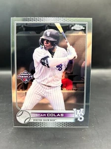 2022 Topps Pro Debut Chrome - Oscar Colas #PDC-153 (RC) - Picture 1 of 2