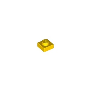 Lego - Yellow 1x1 - Plate - Picture 1 of 1