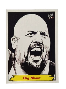 Tarjeta de lucha libre 2012 Topps WWE Portraits Big Show Jerry The King Lawler #1/10 - Imagen 1 de 2