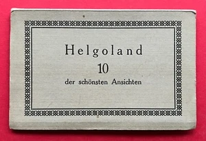 Kpl. Mappe 10 x AK HELGOLAND um 1930 Ansichten der Insel ( 117038 - Bild 1 von 4
