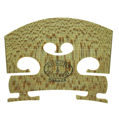 Aubert A Mirecourt French Violin 4/4 Size Self Adjusting Maple Bridge 2 Heights - Image 1 of 3