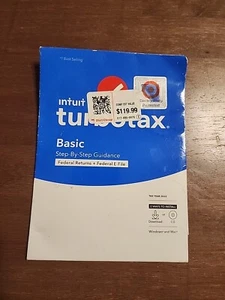 Intuit Turbotax Basic Federal Returns & Federal E-File CD PC / MAC 2022 - Zdjęcie 1 z 3