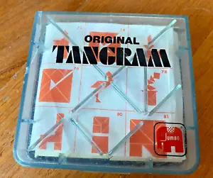 Vintage Mini-play Tangram Jumbo Complete Good Condition Rare - Picture 1 of 14