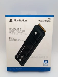 ✅ WD Black SN850P 1TB w/ Heatsink - Internal M.2 NVMe SSD PC/PS5 - OB - Afbeelding 1 van 2