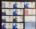 Us Mint Proof Sets 1999-2010 With CoA