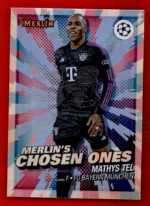 2023-24 Merlin UEFA Club Competitions Merlins Chosen One #MC3 Mathys Tel. - Picture 1 of 2