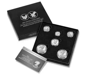 2021 US Mint Limited Edition Silver Proof Set w/ American Eagle OGP/COA PRISTINE - Picture 1 of 5