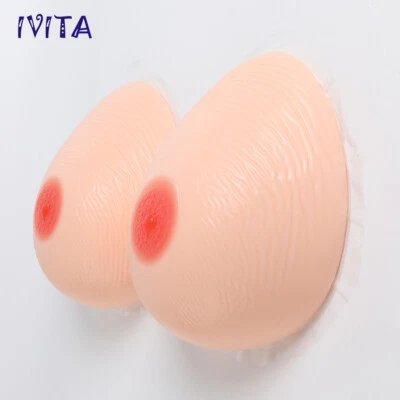 I Cup Selbstklebend Crossdresser Tropfenform Brüste 11XL Transgender Fake Brüste - Bild 1 von 4