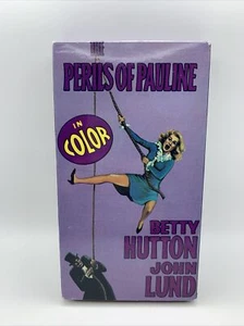 The Perils Of Pauline, In Color VHS Betty Hutton,John Lund, Pre-Owned - Foto 1 di 12