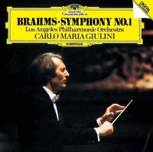 Brahms Symphony No 1 Giulini LAPO CD Deutsche Grammophon Like New German edition - Picture 1 of 1