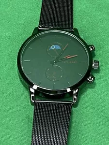 Classic Quartz Watch For Men's Black Analog Ultra Thin Waterproof FREE SHIPPING - Picture 1 of 10