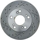 Stoptech 22740056R Select Sport Cross Drilled And Slotted Disc Brake Rotor