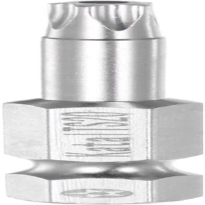 TS20 Magnetic Security Star 5 Point Torx Screwdriver Bit 1/4" Hex Shank 2" Lengt - Picture 1 of 12