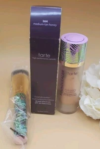 Tarte Foundation Multi-Tasking 36H Medium Tan Honey SPF 20 Exp 21/ 1 fl New - Picture 1 of 4