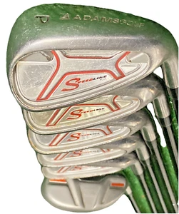 Adams Speedline Plus Golf Set 5h,6-PW RH Senior Graphite 5h 37.5" New Grips Nice - Picture 1 of 17