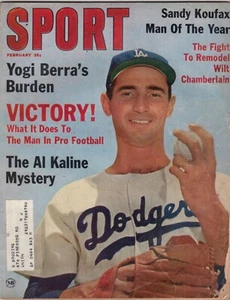 Sport Magazine / February 1964 Sandy Koufax Man Of The Year - Picture 1 of 2