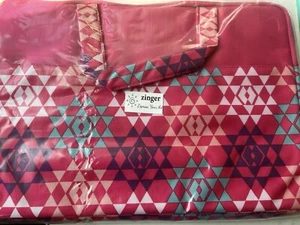 Rosa Azteken Design Lap Top Tasche Zinger Express Your Art Neu mit Etikett - Bild 1 von 2