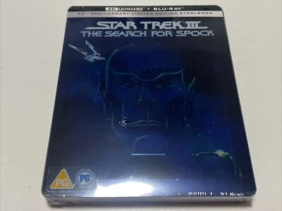 Star Trek 3 The Search For Spock 4K UHD Blu-ray SteelBook U.K. Exclusive - Image 1 of 4