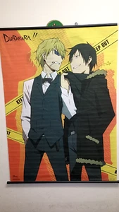 Durarara!! Wandbanner aus Stoff signiert 31 x 43. - Bild 1 von 4