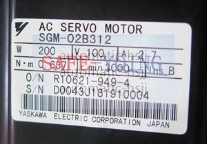1PCS NEW YASKAWA AC SERVO MOTOR SGM-02B312 SGM02B312 - Picture 1 of 1