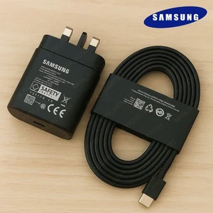Samsung Galaxy Official 45W Super Fast Charger 2.0 with USB-C to C Data Cable - Picture 1 of 20