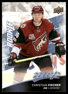 2017-18 Upper Deck MVP Christian Fischer Rookie Arizona Coyotes #239 - Image 1 of 2