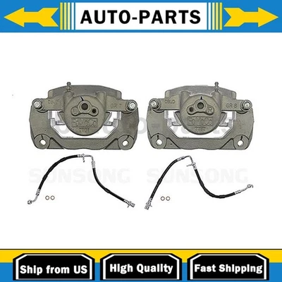 Pinza de freno delantera con mangueras lado conductor pasajero se adapta a Mazda 6 3,7 L 2,5 L_ Foto 1 de 4