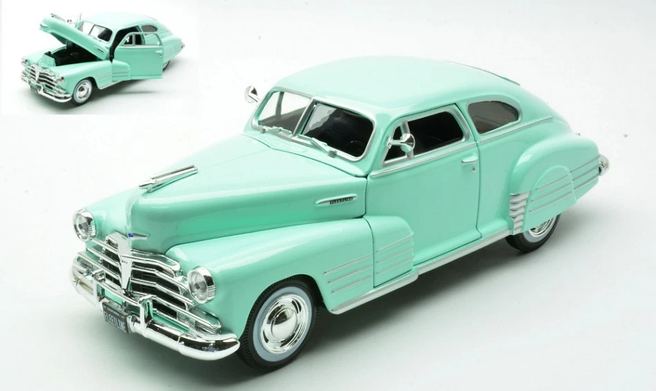 MAISTO MI32921B CHEVROLET FLEETLINE AEROSEDAN 1948 LIGHT GREEN 1:25 Modellino - Immagine 1 di 1