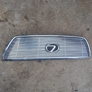 04-06 LEXUS LS430 FRONT CUSTOM HOOD CHROME METAL GRILLE W EMBLEM COMPLETE - Bild 1 von 9
