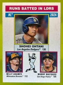 2025 Topps Heritage Manny Machado / Willy Adames Shohei Ohtani #195 Padres - Picture 1 of 2