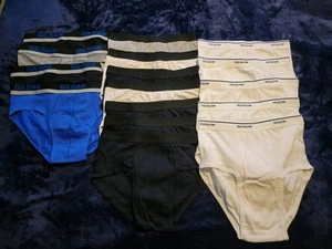 FRUIT OF THE LOOM GILDAN MENS BRIEFS SIGNATURE LOW RISE LARGE 16 PAIR - Picture 1 of 4