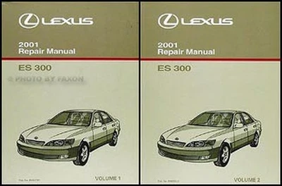 Manual De Reparación Original De 2 Volúmenes Para Lexus ES 300 2001 - Imagen 1 de 2