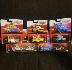 Disney Pixar Cars Lot  WINGO, TODD,DJ, KUBUTO AND KUBUTO NINJA,WILL RUSH AND TIM - Picture 1 of 6