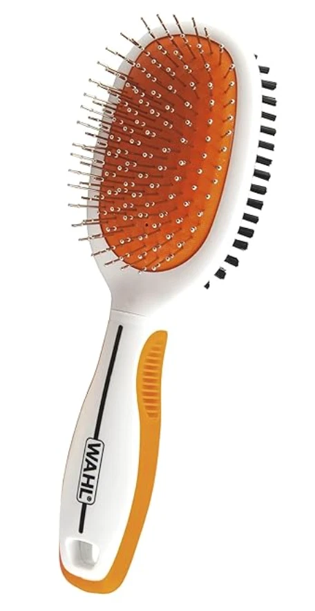 Cepillo Wahl de doble cara para perro - Combo de pasador y cerdas para desprendimiento y brillo de abrigo Foto 1 de 1