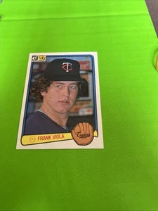B40 1983 Donruss￼￼ #382 Frank Viola Rookie rookie￼ Minnesota Twins - Picture 1 of 3