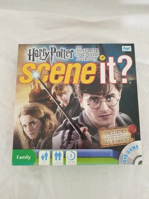 Harry Potter Scene It The Complete Cinematic Journey Board Game - Complete VGC - Image 1 of 4