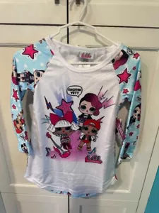 Nuova camicia da notte bambina LOL Surprise Sleepware 6x pigiama ignifugo - Foto 1 di 4