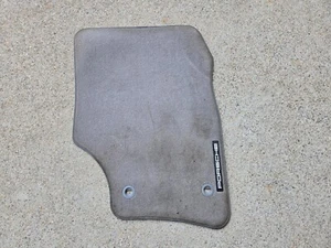 Genuine 2003-2010 Porsche Cayenne OEM Right front only Gray Floor Mat Carpet - Picture 1 of 4