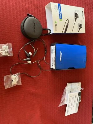 Cuffie Bose SoundSport In-Ear IE per Samsung/Android - antracite - ottime condizioni - Immagine 1 di 4