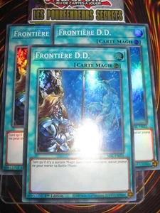YU-GI-OH! PLAYSET (LOT DE 3) SUPER RARE FRONTIERE D.D. SESL-FR055 NEUF EDITION 1 - Picture 1 of 1