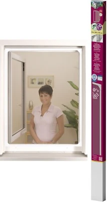 easy life Pollenschutz-Gitter Magnetfenster-Rahmen 100x120 cm Fliegengitter 1650 - Bild 1 von 4